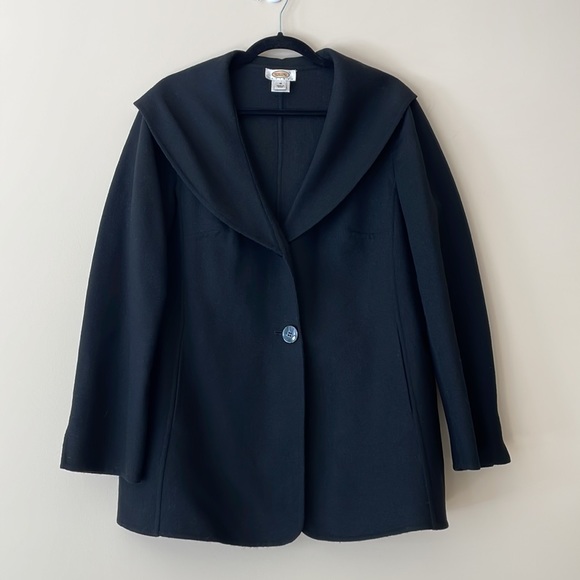 Talbots Black Wool Suit Set - Picture 2 of 15